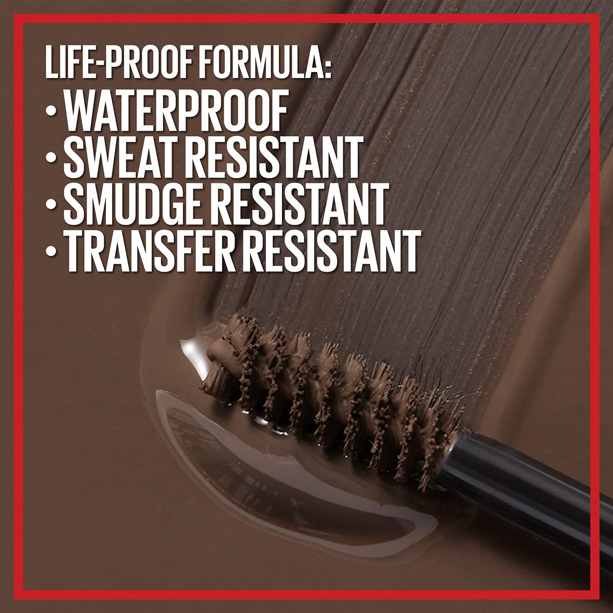 Maybelline applicator brush detail demonstrating precise strokes for natural definition