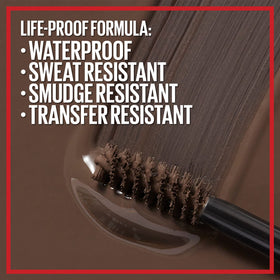Maybelline applicator brush detail demonstrating precise strokes for natural definition