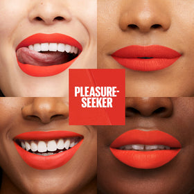 Maybelline arrow applicator close-up for precise application and sharp lip lines
