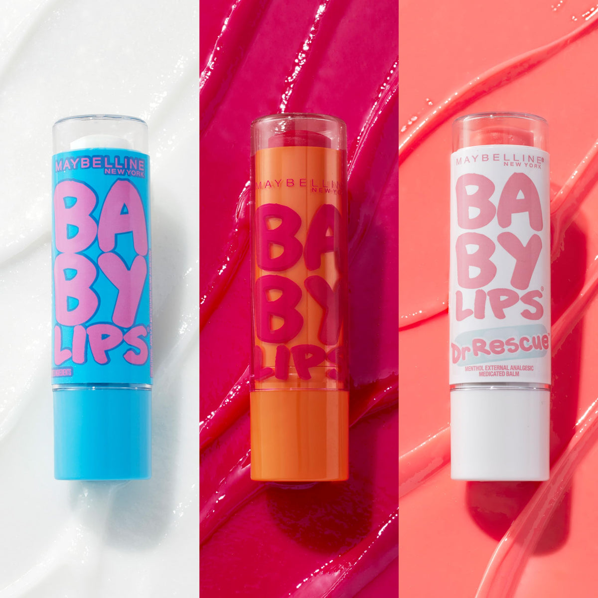 Maybelline Baby Lips size comparison next to coin showing compact travel-friendly design