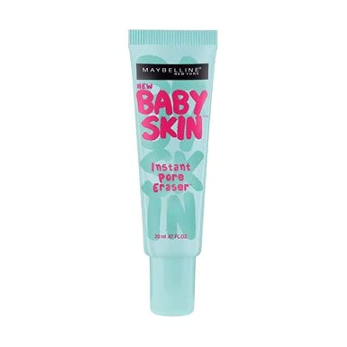 Maybelline primer under foundation illustrating improved glide and even coverage