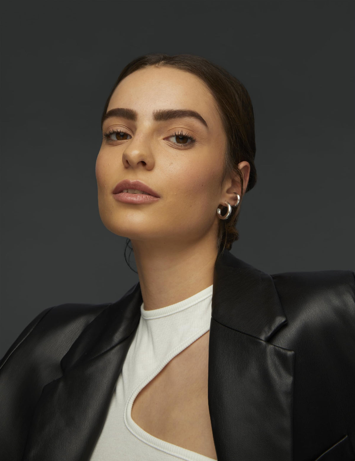Maybelline Brow Tattoo on bathroom shelf as lifestyle shot for effortless routine