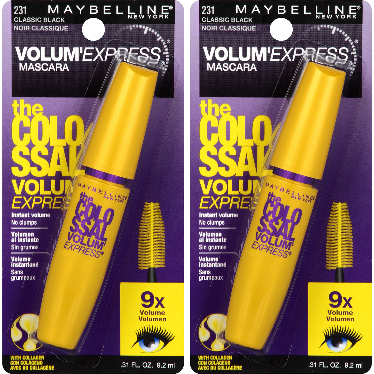 MAYBELLINE mega brush close-up showing bristles that build lash volume