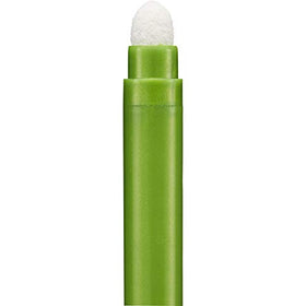 MAYBELLINE pencil beside a ruler showing compact travel-friendly size