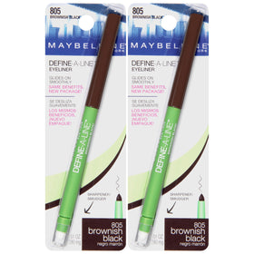 MAYBELLINE close-up of eyeliner tip and creamy smooth texture