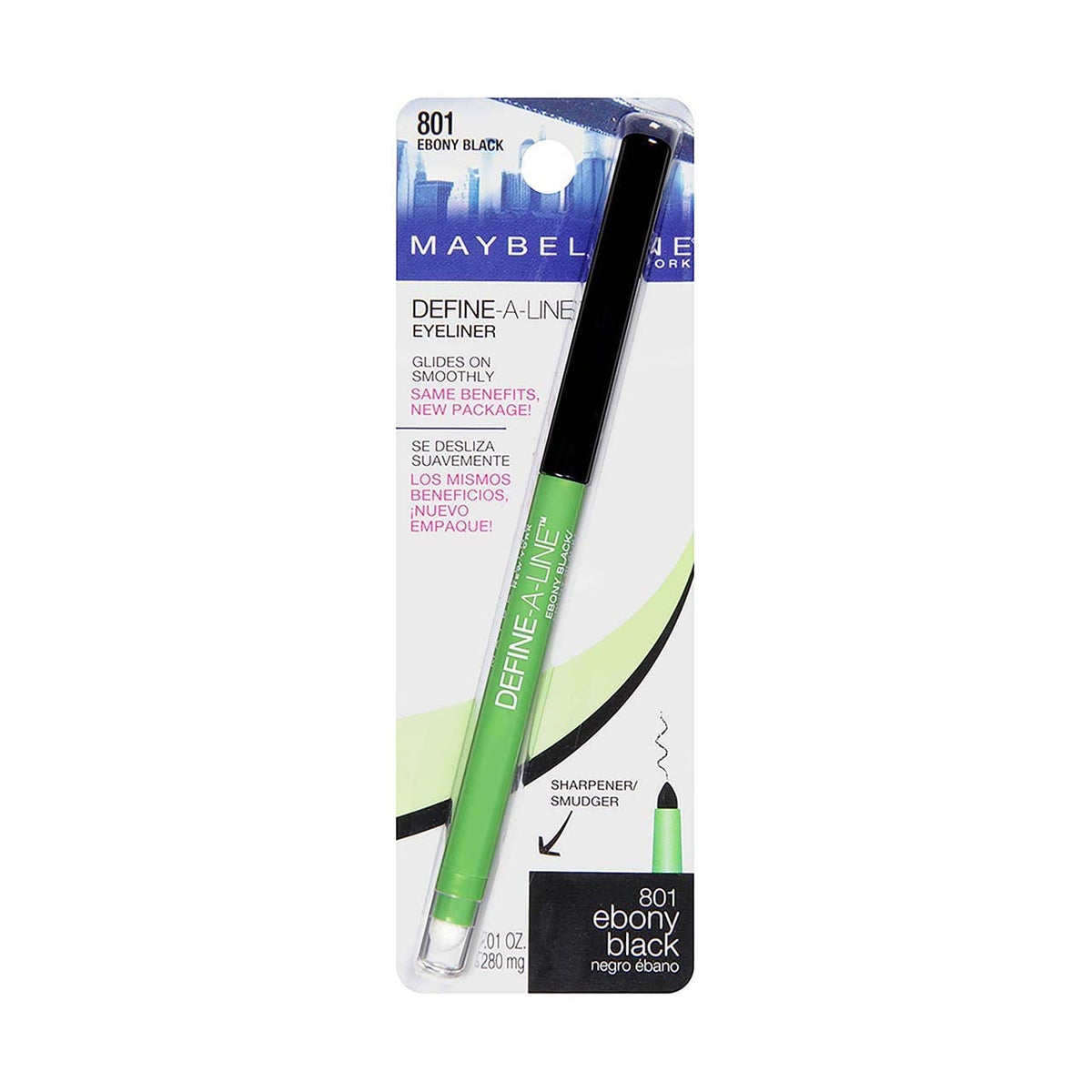 Maybelline two-pack lifestyle display offering backup and value advantage