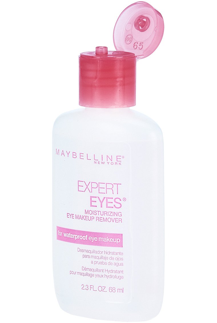 MAYBELLINE bottle on vanity showing effortless removal as part of nightly routine