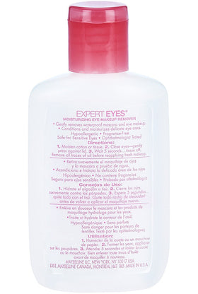 MAYBELLINE bottle beside common items for scale, shows compact travel-friendly size