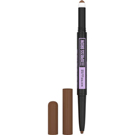 Maybelline express brow front view showing both sticks and caps for easy carry