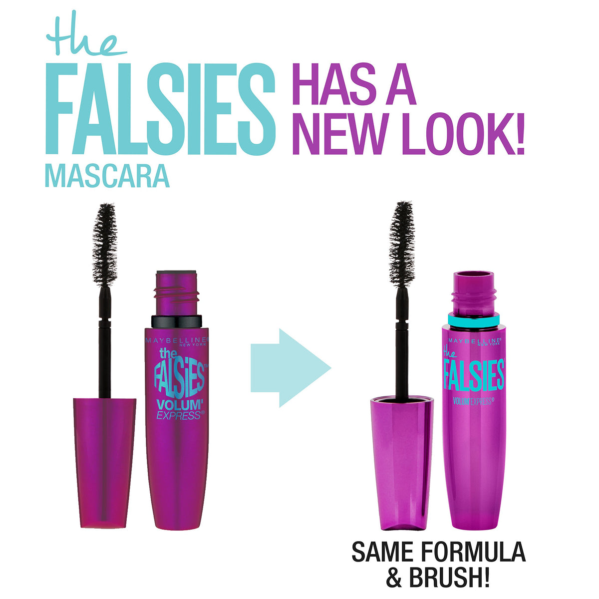 Maybelline Falsies mascara texture closeup highlighting Kera-Fiber formula