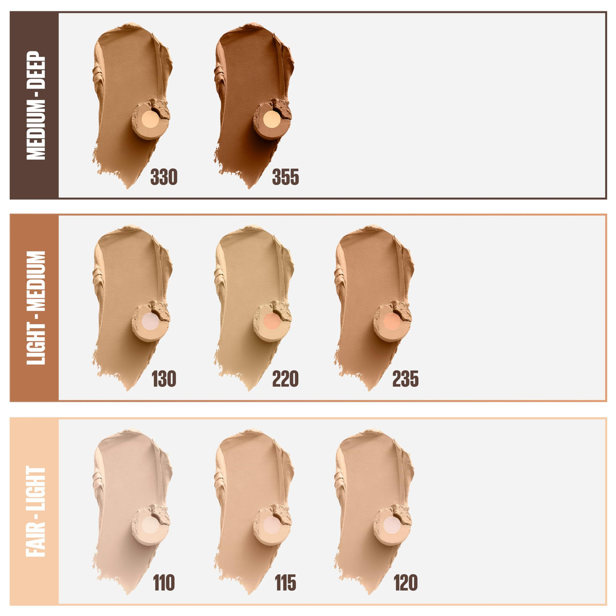 Maybelline Fit Me stick used to contour face for natural sculpting