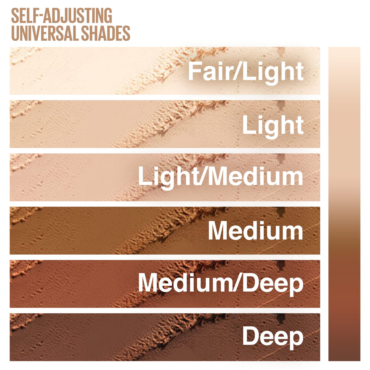 Maybelline cosmetic bag lifestyle shot showing portability and quick touch-up benefit