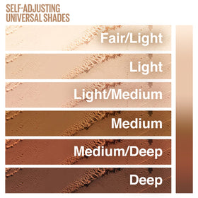 Maybelline cosmetic bag lifestyle shot showing portability and quick touch-up benefit