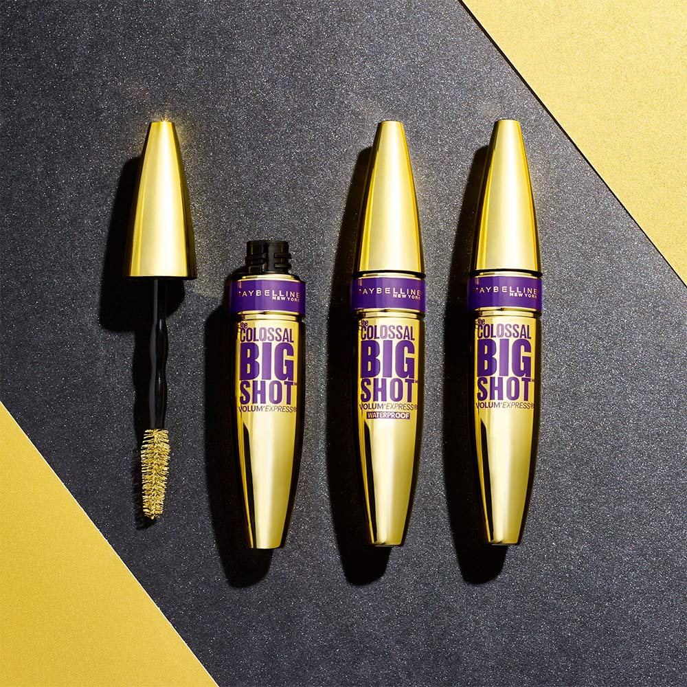 MAYBELLINE model wearing mascara showing bold lashes for confident look