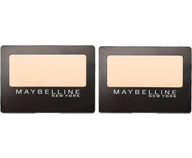 Maybelline Linen 15s front packaging showing compact single-pan, portable use