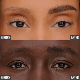 Maybelline medium brown shade label clarifying color match for users
