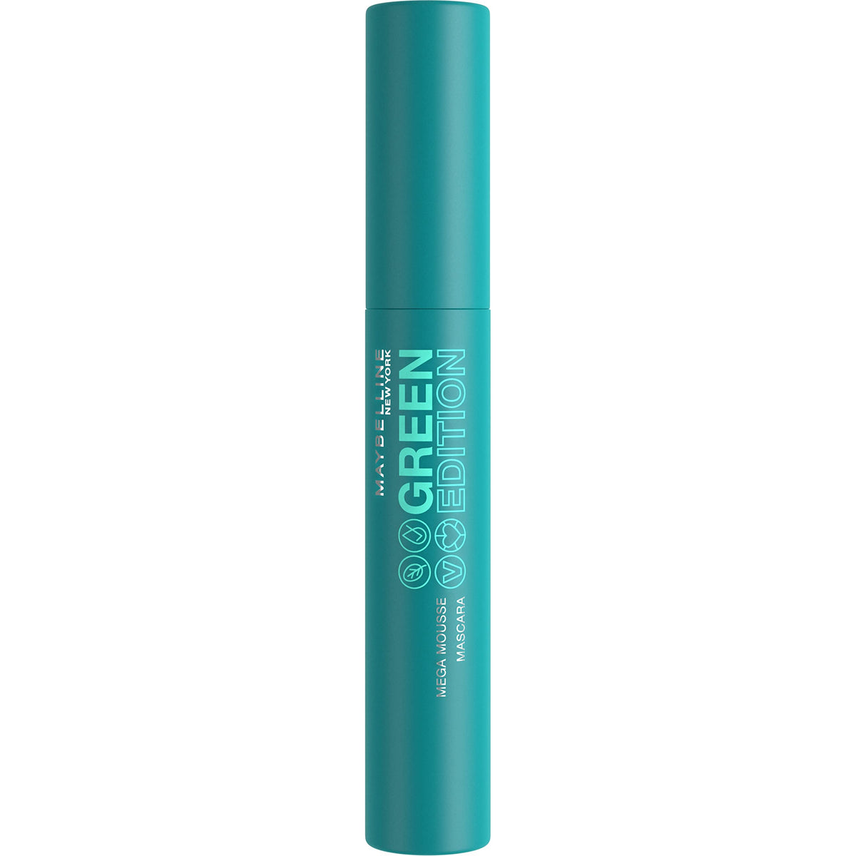 Maybelline wand and bio-based fiber brush delivering precise volumizing benefit
