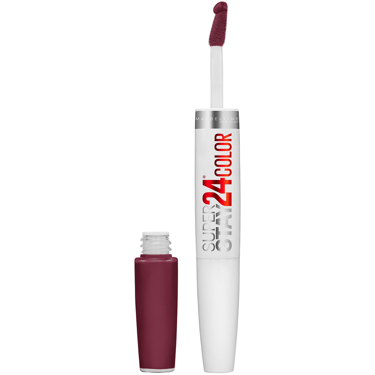 Maybelline Merlot Armour front packaging showing dual-ended product and shade