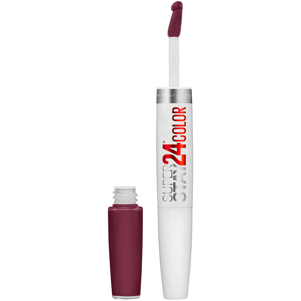 Maybelline Merlot Armour front packaging showing dual-ended product and shade