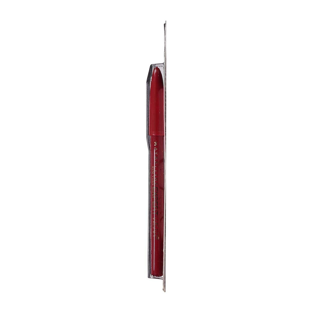 Maybelline pencil point and cap displayed to show protected tip and durability