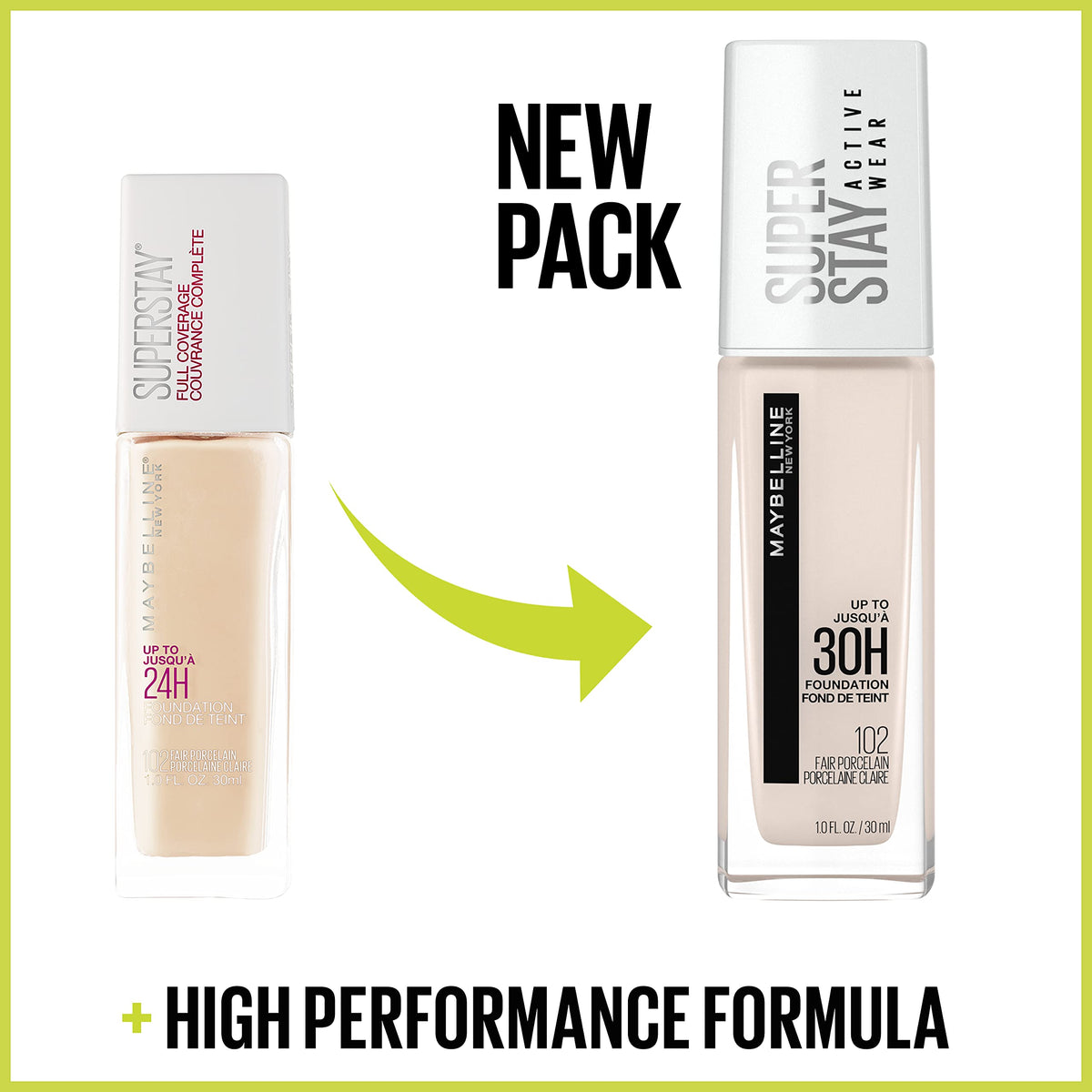MAYBELLINE applying foundation with sponge for seamless, airbrushed coverage