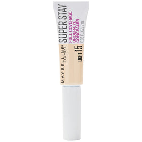 MAYBELLINE Super Stay front packaging showing shade 15 Light and product benefit