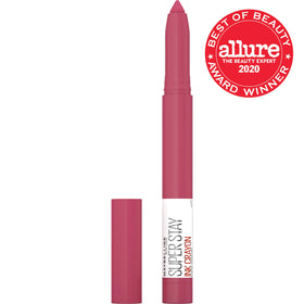 MAYBELLINE model applying crayon showing easy application and wearable benefit