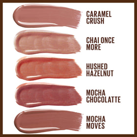 MAYBELLINE model wearing Mocha Chocolatte, demonstrates flattering everyday look