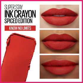 MAYBELLINE close-up of crayon tip highlighting fine application control