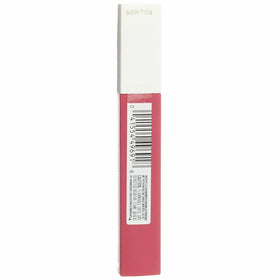Maybelline texture swatch showing matte finish and rich pigmentation