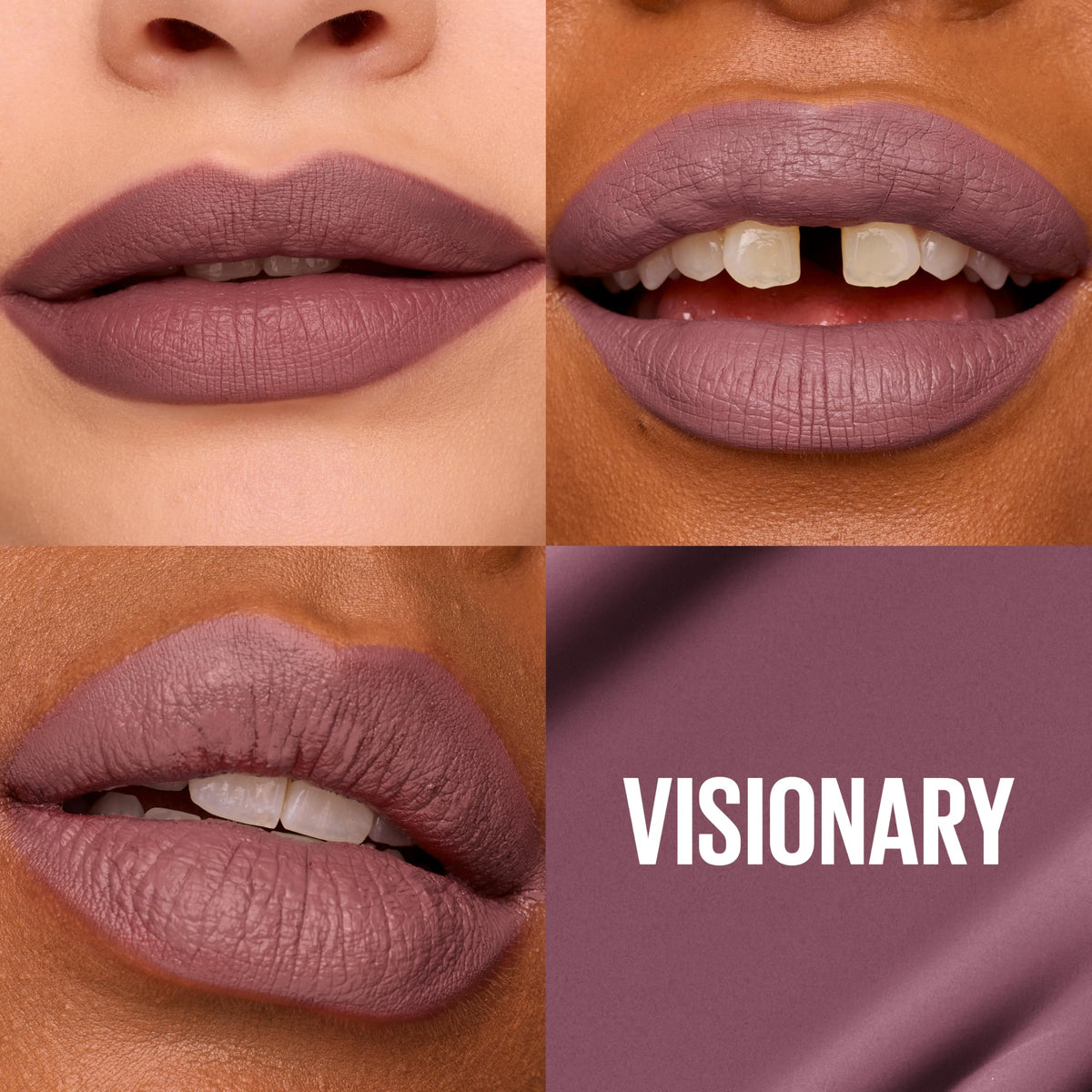 Maybelline Visionary arrow applicator close-up showing precision tip for neat lip lines