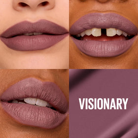 Maybelline Visionary arrow applicator close-up showing precision tip for neat lip lines