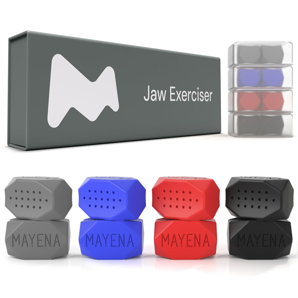 Mayena front packaging showing set and benefits for convenient training
