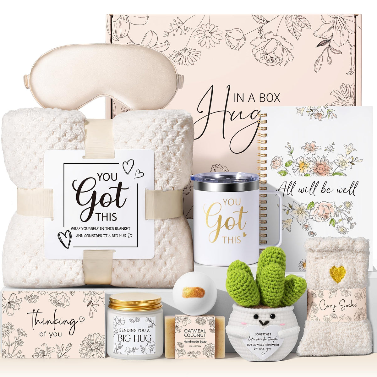 MAYICIVO front packaging gift box showing assembled contents and welcoming presentation