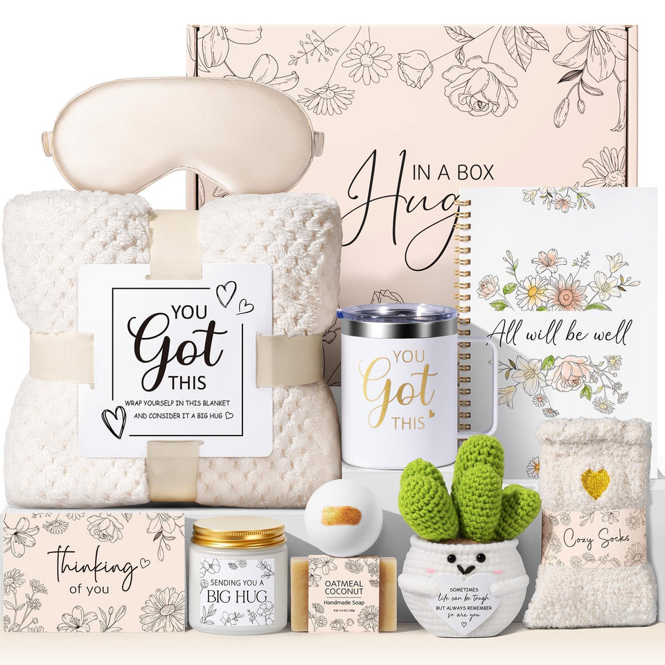 MAYICIVO front packaging gift box showing assembled contents and welcoming presentation