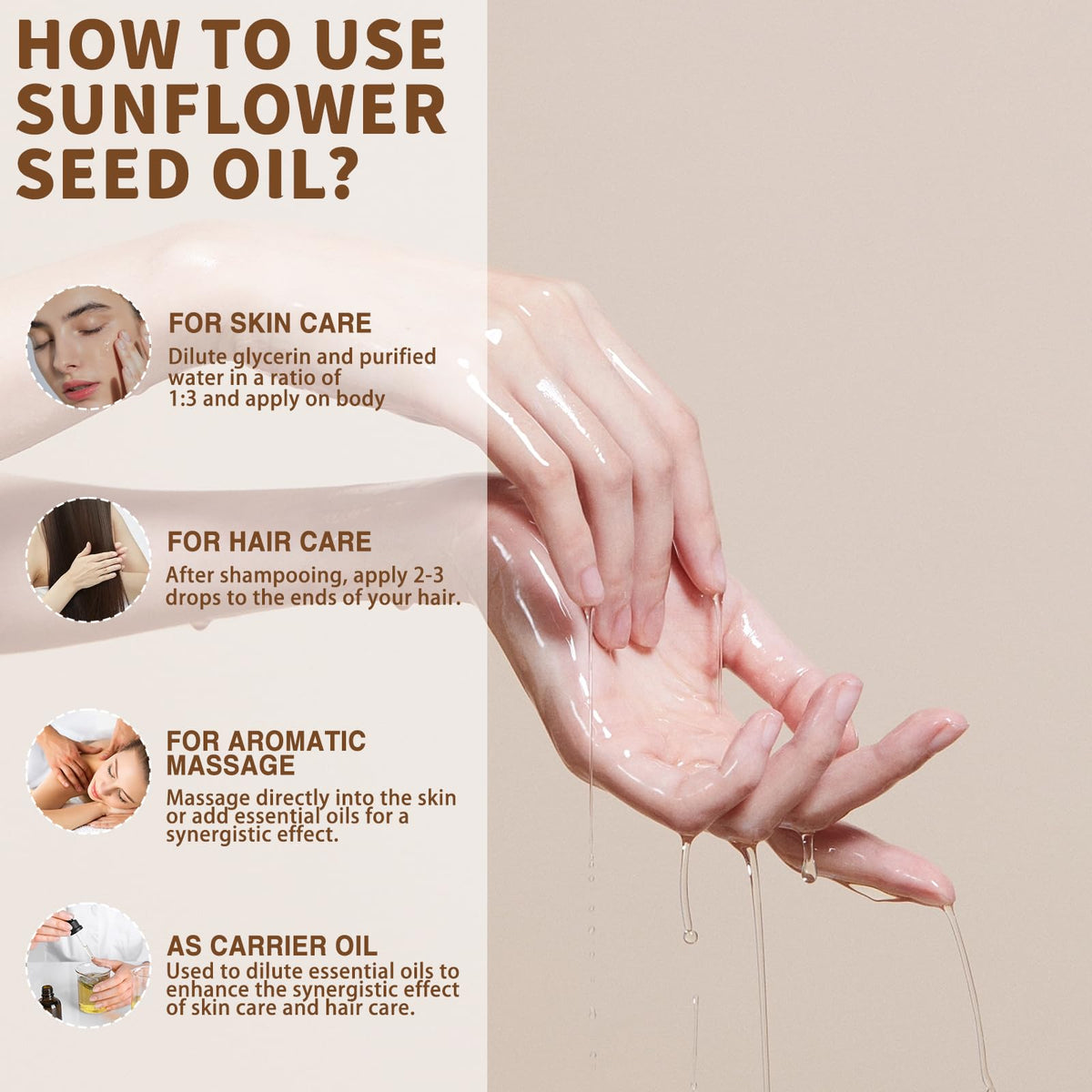 MAYJAM blended with essential oils showing mixing ease benefit