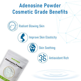 MAYKER powder texture close-up demonstrating fine, easy-to-dissolve powder