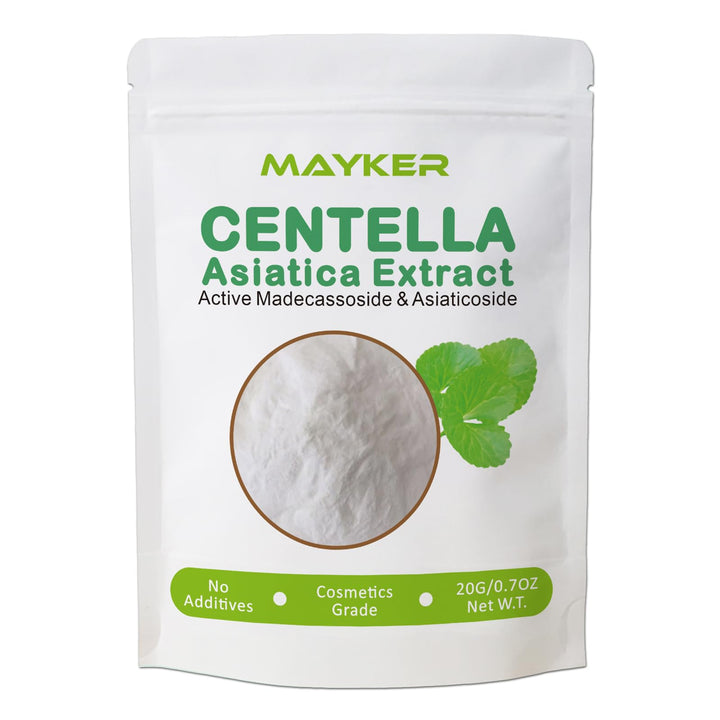 MAYKER front packaging showing the labeled jar and branding, clear product identity benefit