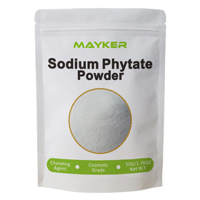 MAYKER front packaging showing powder and label, clear ingredient visibility and benefit