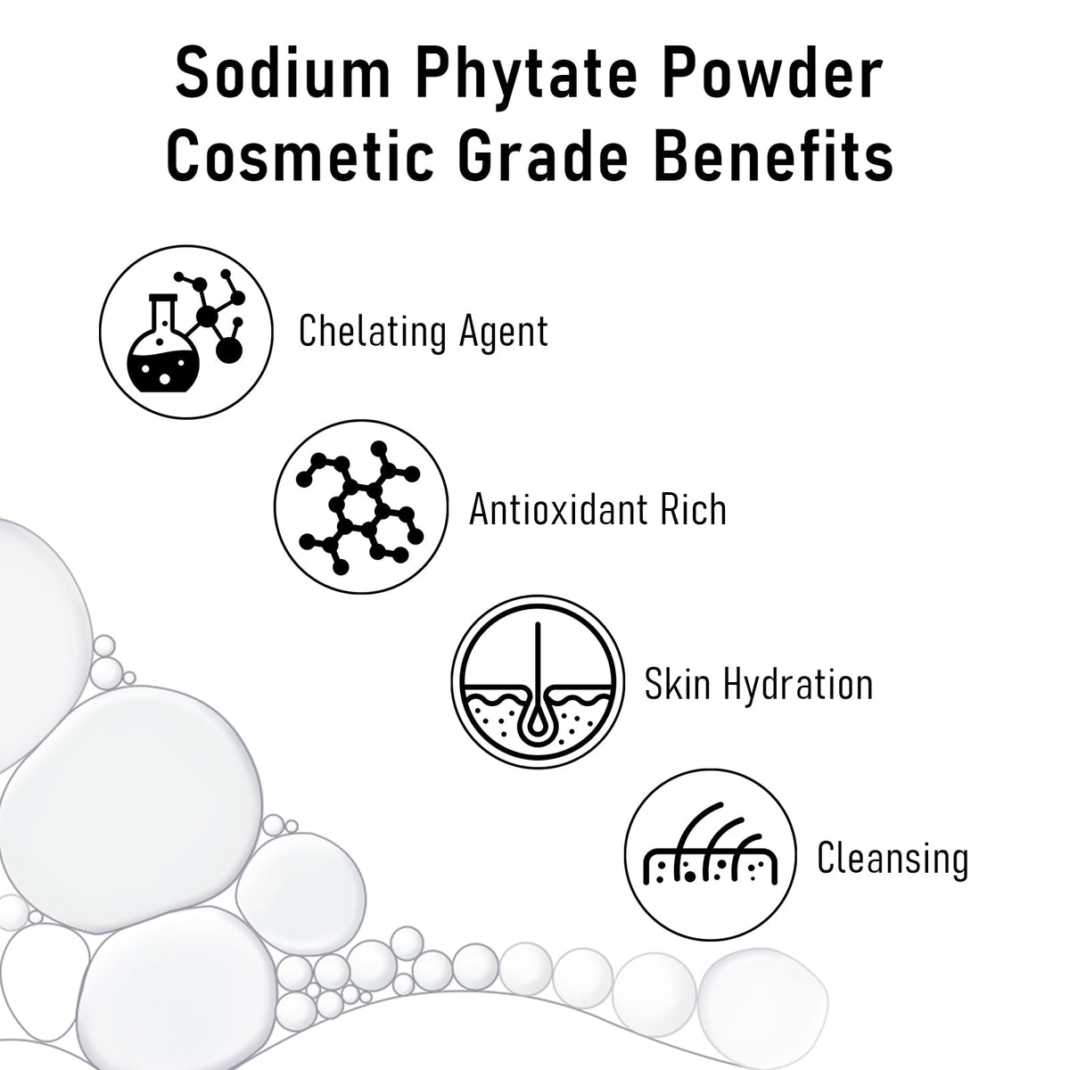 MAYKER powder texture close-up, fine particles for easy dissolution and mixing