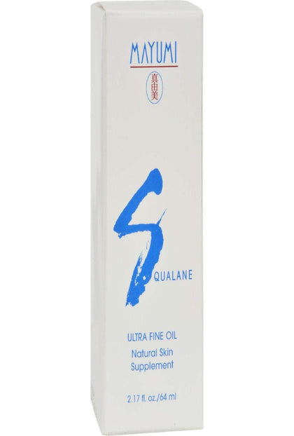 Mayumi front packaging showing 2.17 fl oz bottle and clear label for easy identification