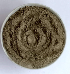 MB Herbals applied as face mask demonstrating easy home use