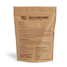 MB Herbals close-up powder texture highlighting pure mineral quality