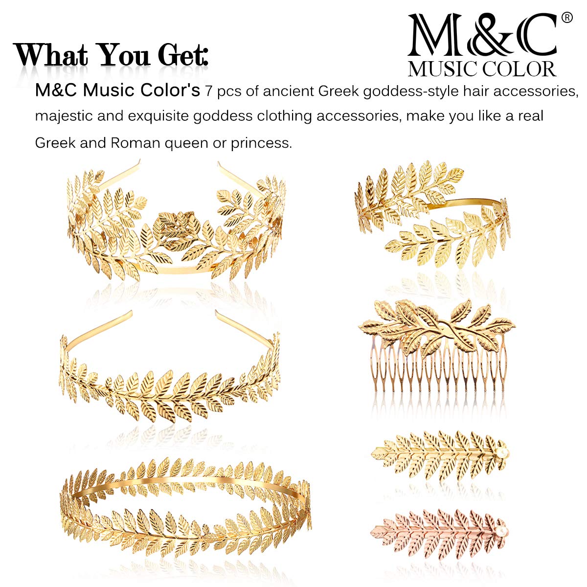 M&C Music Color crown held in hand for scale showing lightweight comfort benefit