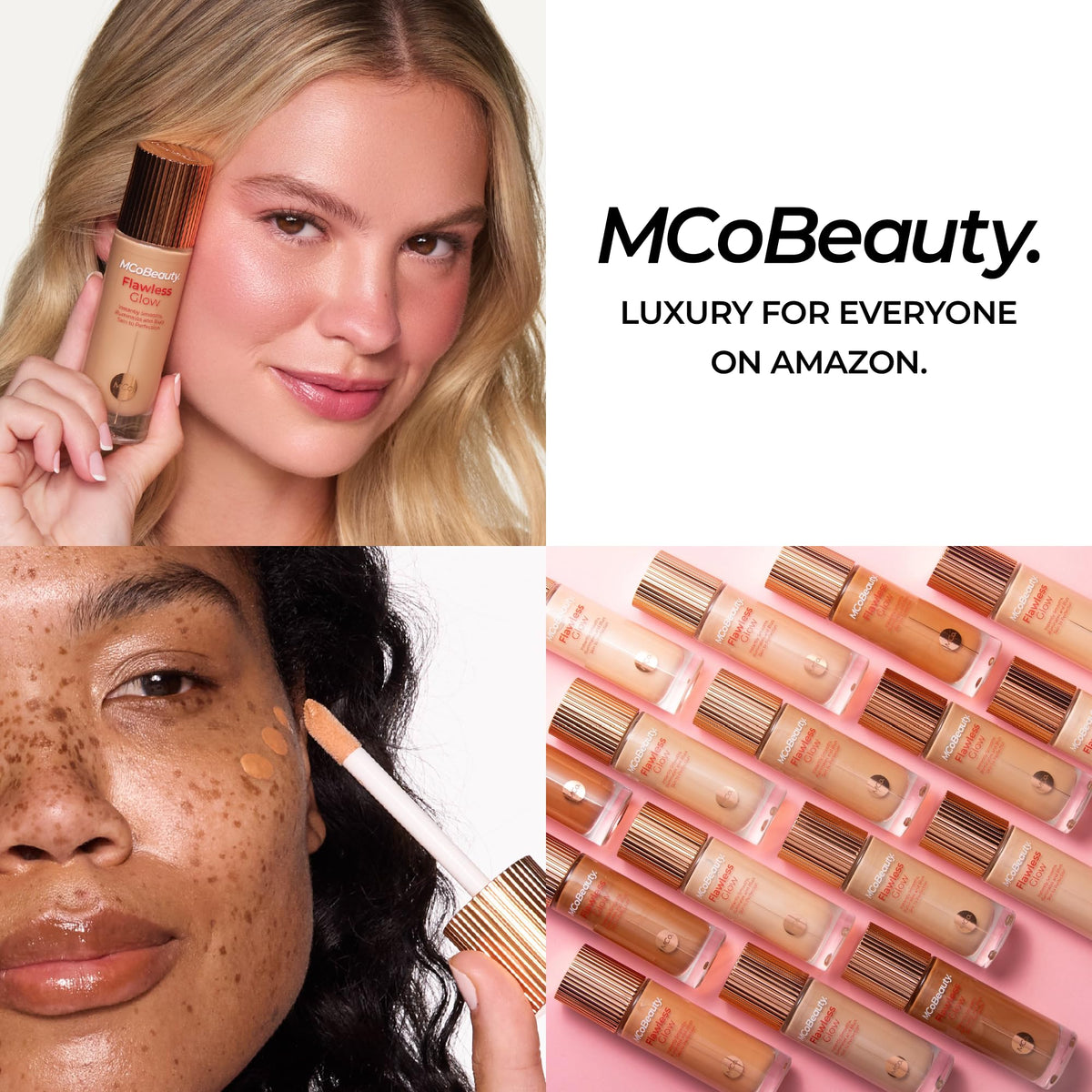 MCoBeauty ingredients squalane and vitamin E illustrated conveying hydration benefits