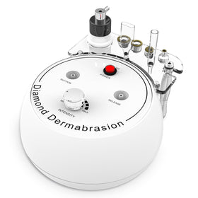 mcwdoit front view handheld dermabrasion device showing controls and tips for easy use