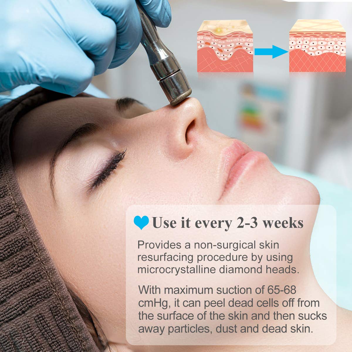 mcwdoit diamond tips array showing nine heads for customizable exfoliation
