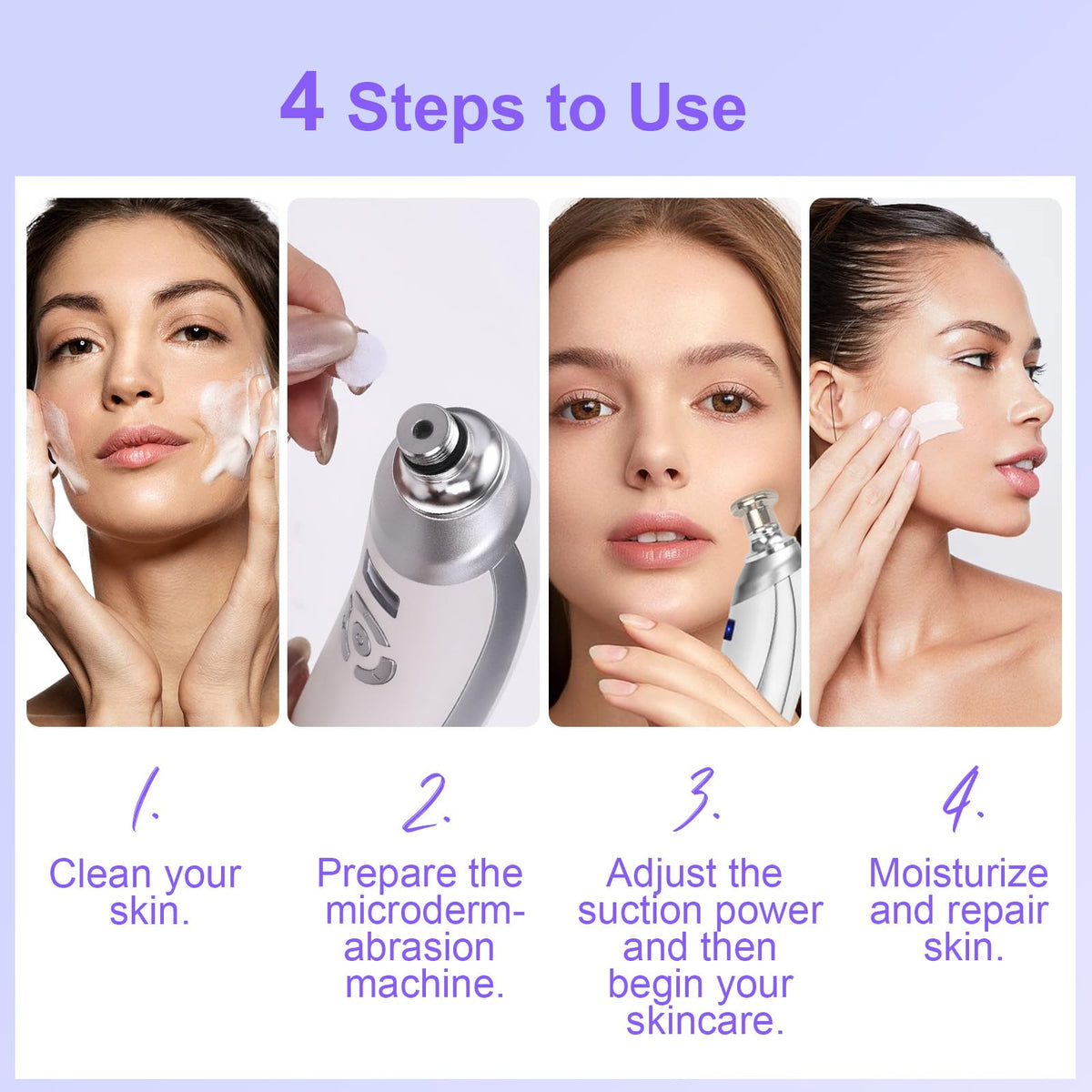mcwdoit complete kit arranged with four tips for versatile treatment benefit