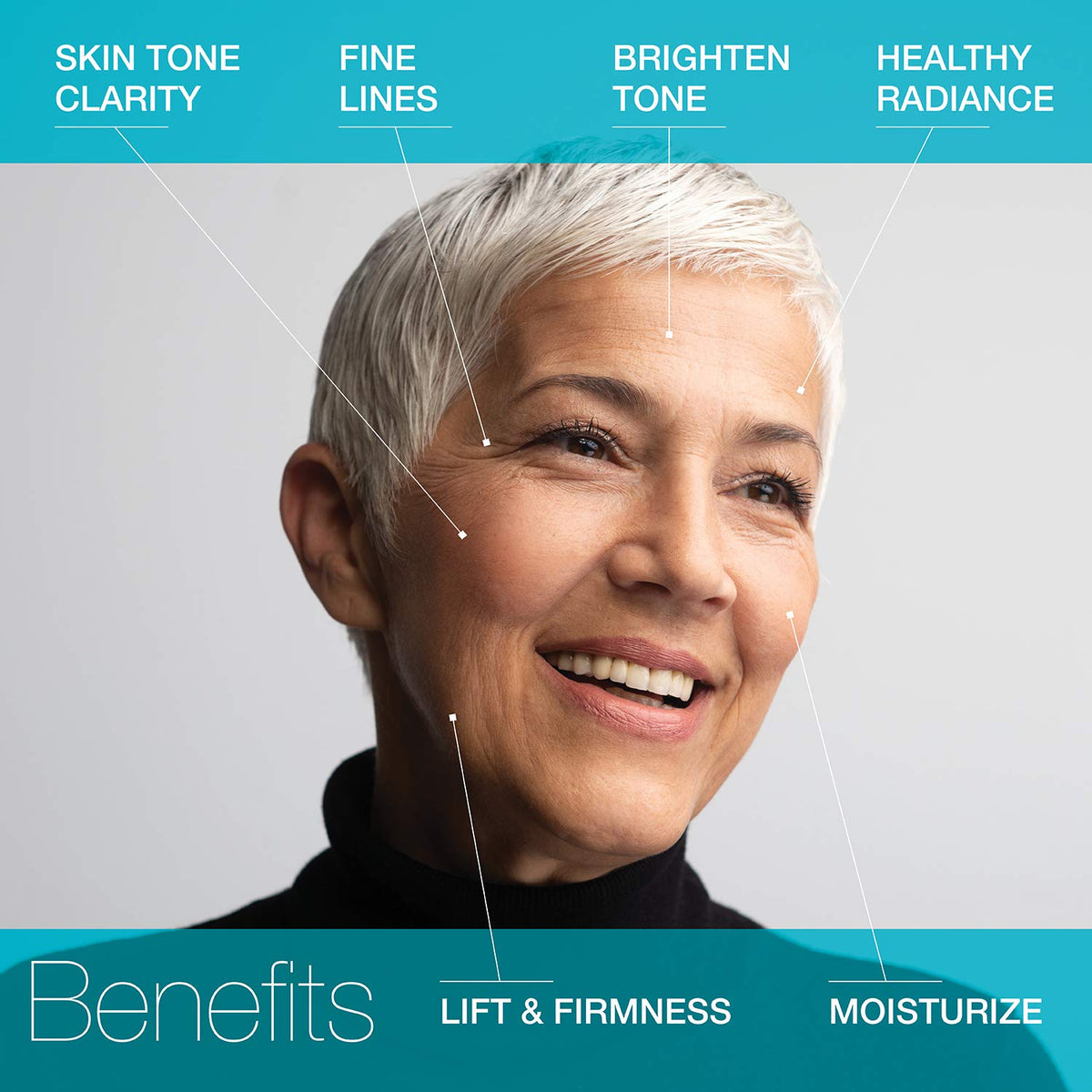MD Complete dropper texture close-up showing serum clarity and fast absorption