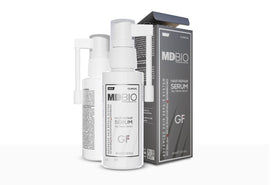mdplusbio professıonal haır care front bottle showing label and size benefit
